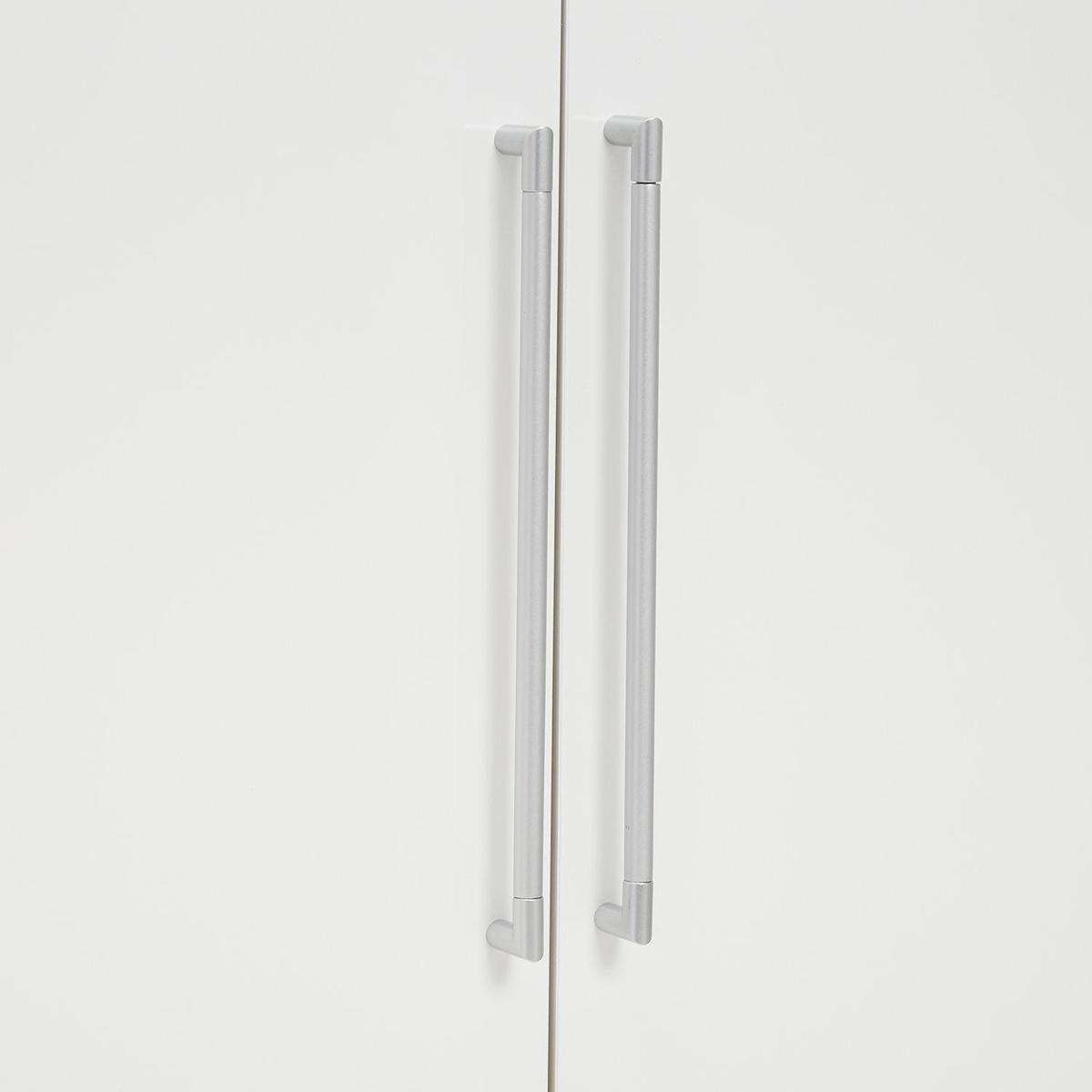 Greven (Gamma) Oak and White Gloss 2 Door Wardrobe White – image 6