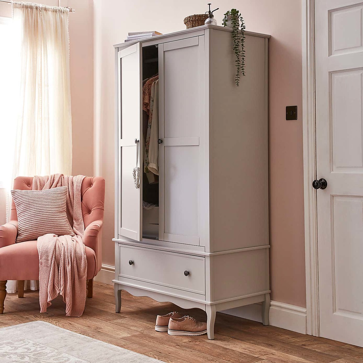 Clara Gents Wardrobe Grey – image 3