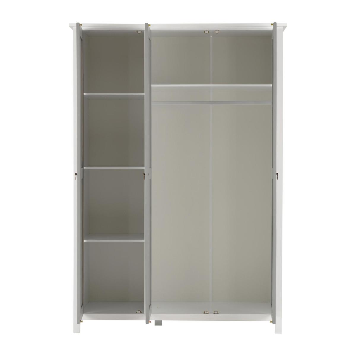 Vermount Triple Wardrobe White – image 3