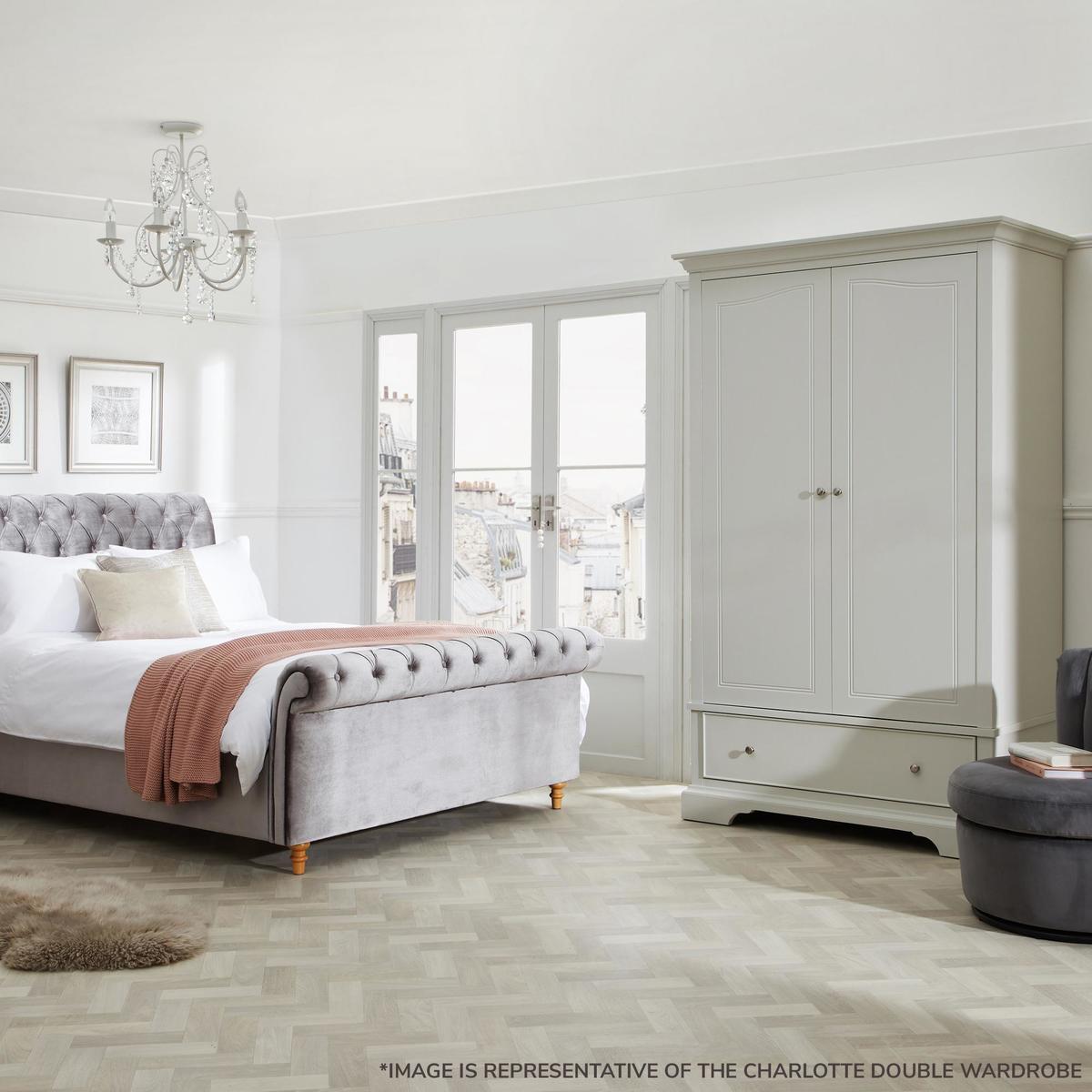 Charlotte Triple Wardrobe White – image 3