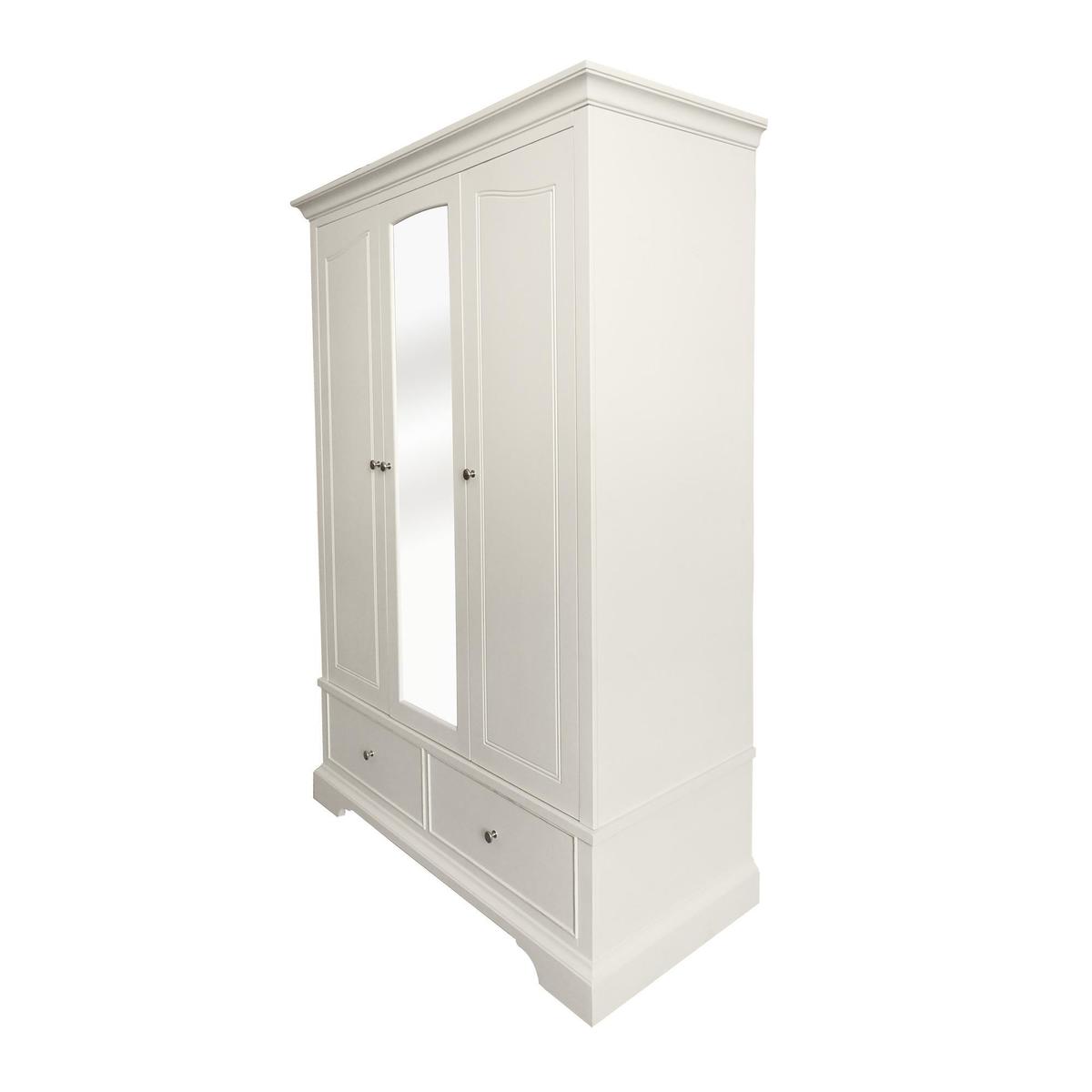 Charlotte Triple Wardrobe White – image 4