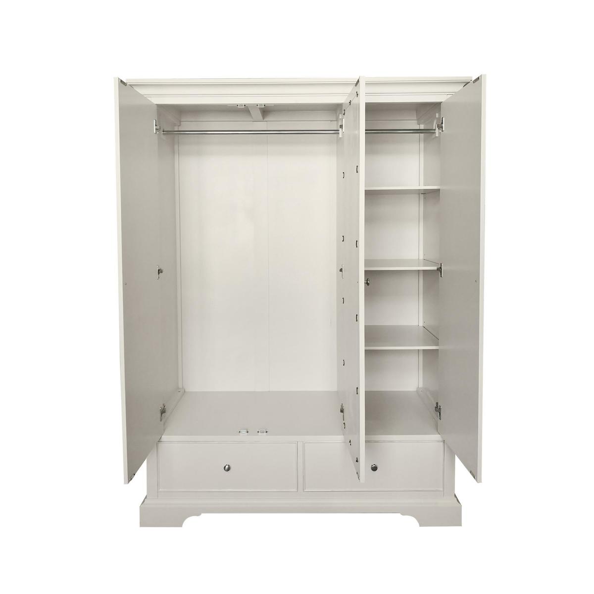 Charlotte Triple Wardrobe White – image 5