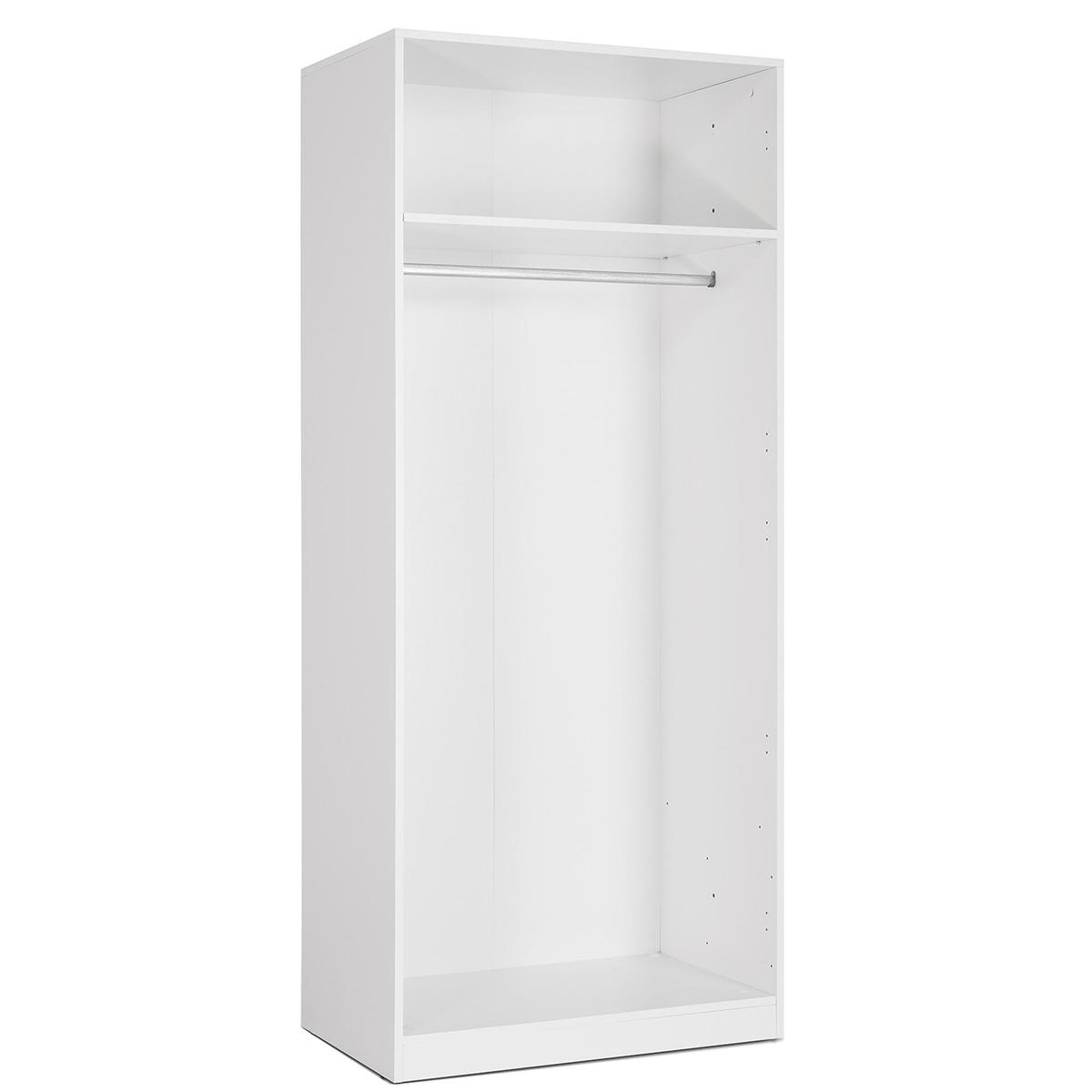 Bayswater 2 Door Wardrobe White – image 2