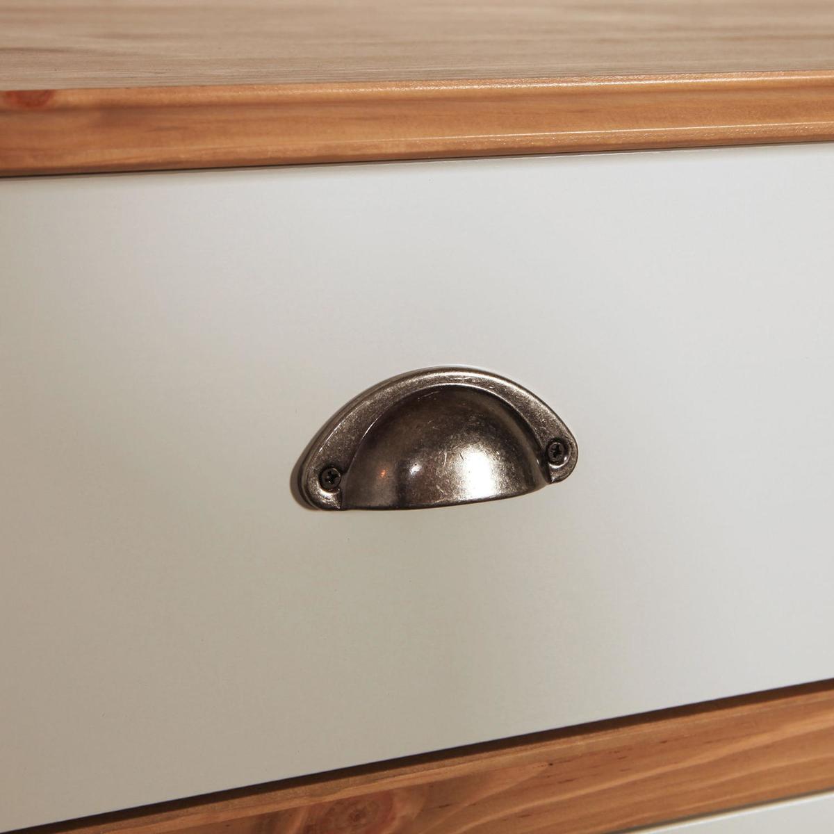 Sandringham Grey 2 Door Single Wardrobe Grey – image 3