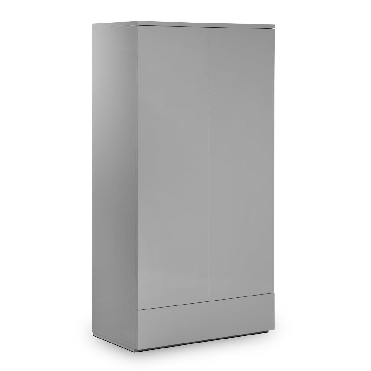 Monaco Double Wardrobe Grey – image 3