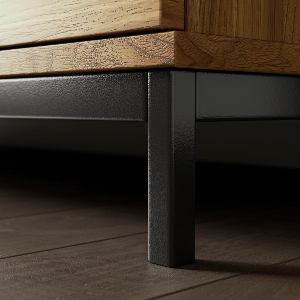 Reynolds Triple Wardrobe Black – image 5