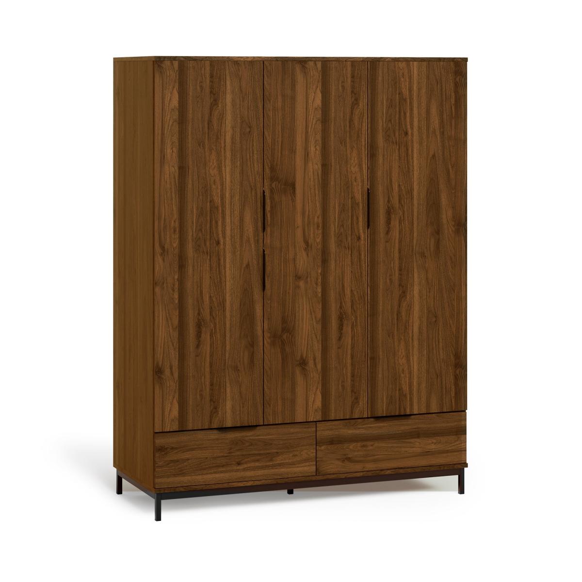 Reynolds Triple Wardrobe Black – image 6