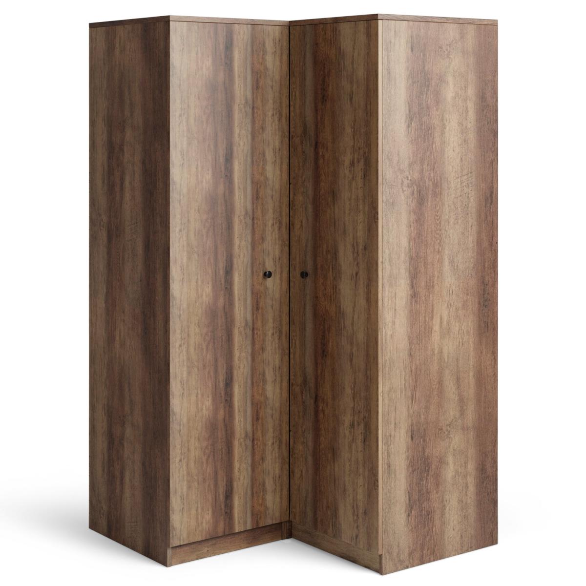 Fulton Corner Wardrobe Brown – image 2