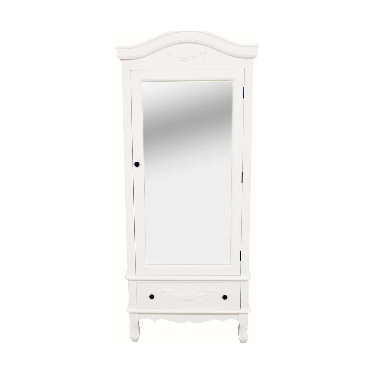 Toulouse Ivory Single Wardrobe Off-White – image 1