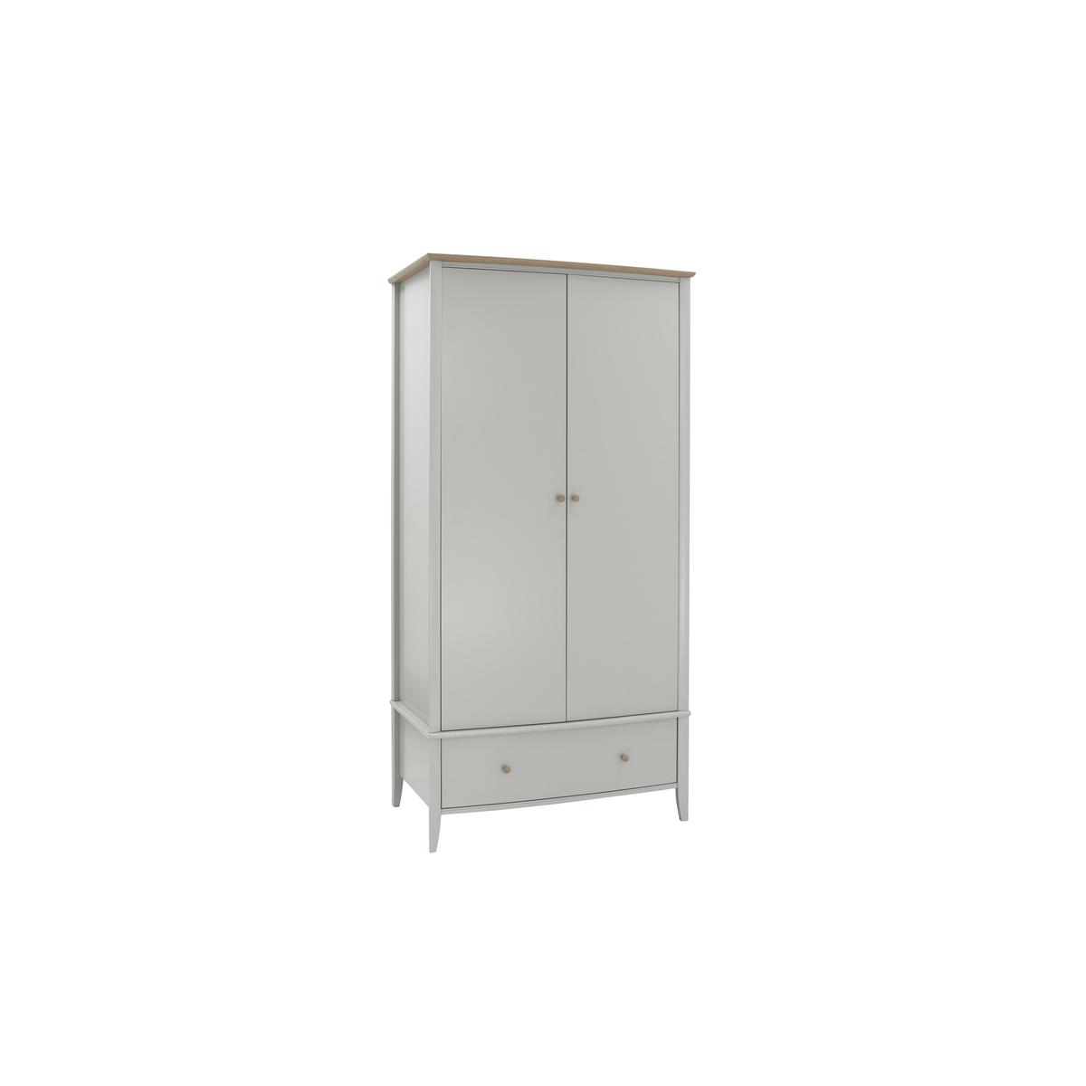 Cotswold Double Wardrobe - Grey – image 3