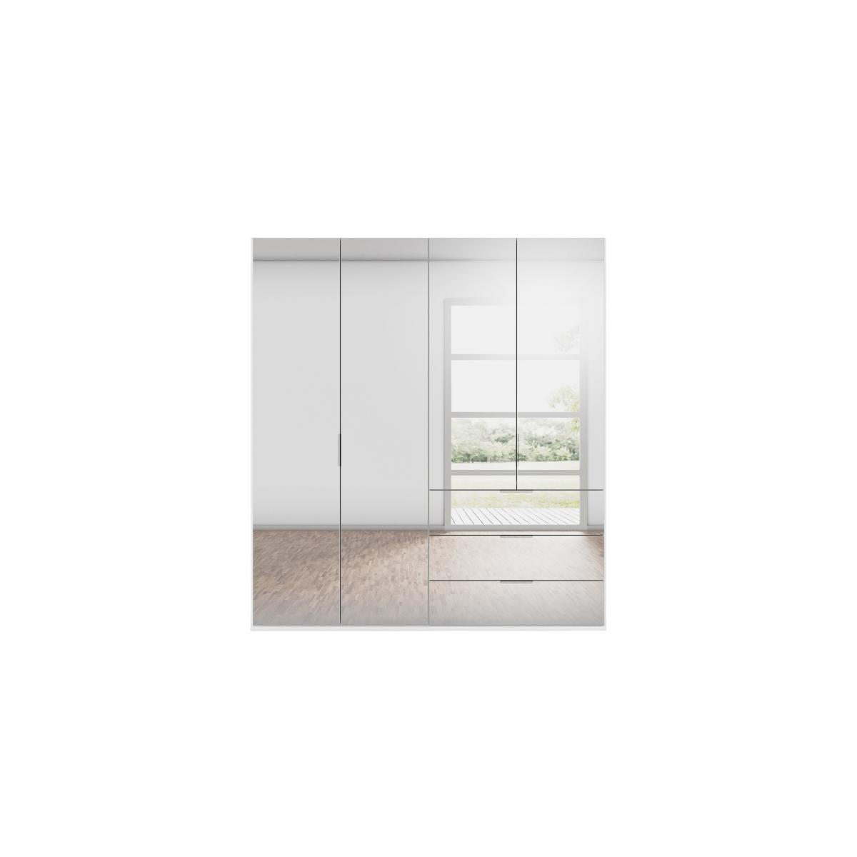 Rauch - Formes 4 Door Bifold Combi Mirror Wardrobe – image 3