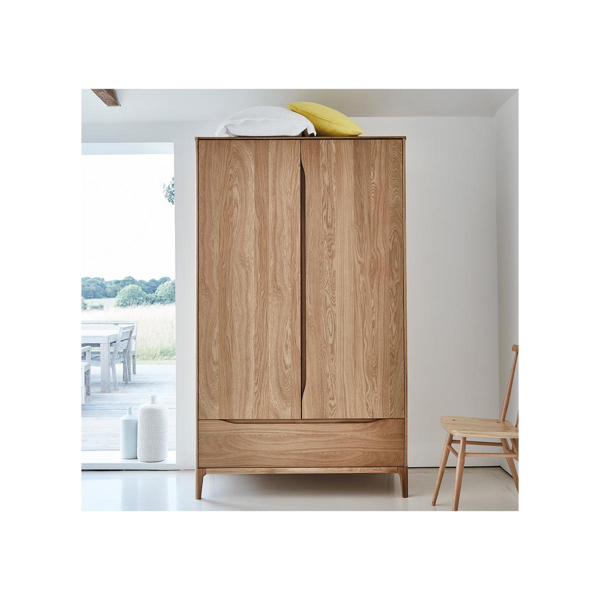 Ercol - Rimini 2 Door Wardrobe – image 2