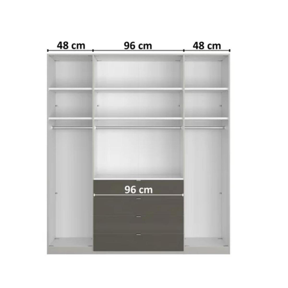 Wiemann - Santa Cruz 4 Door Combi Wardrobe – image 5