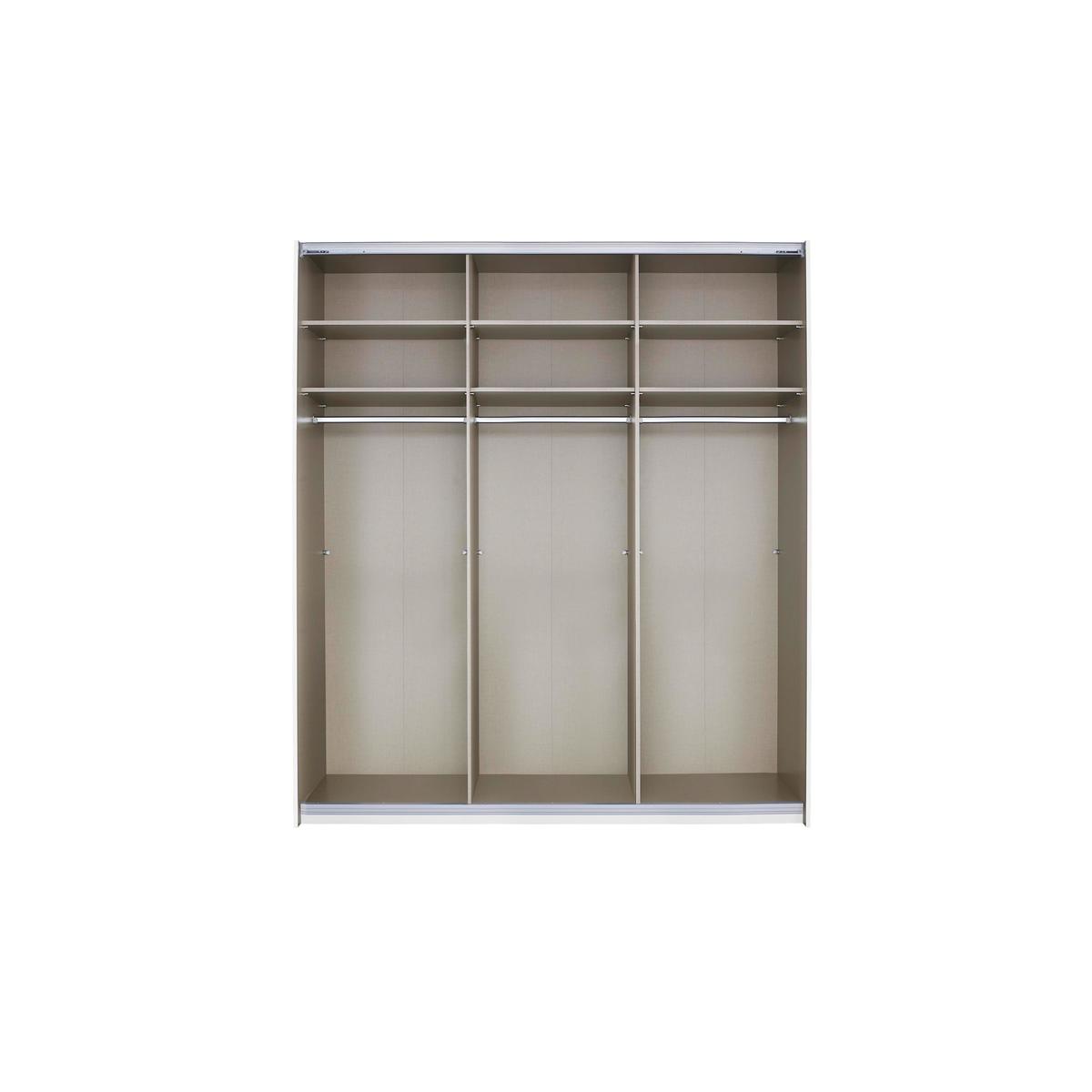 Rauch - Formes Decor 3 Door Sliding Wardrobe with Horizontal Mirrors – image 2
