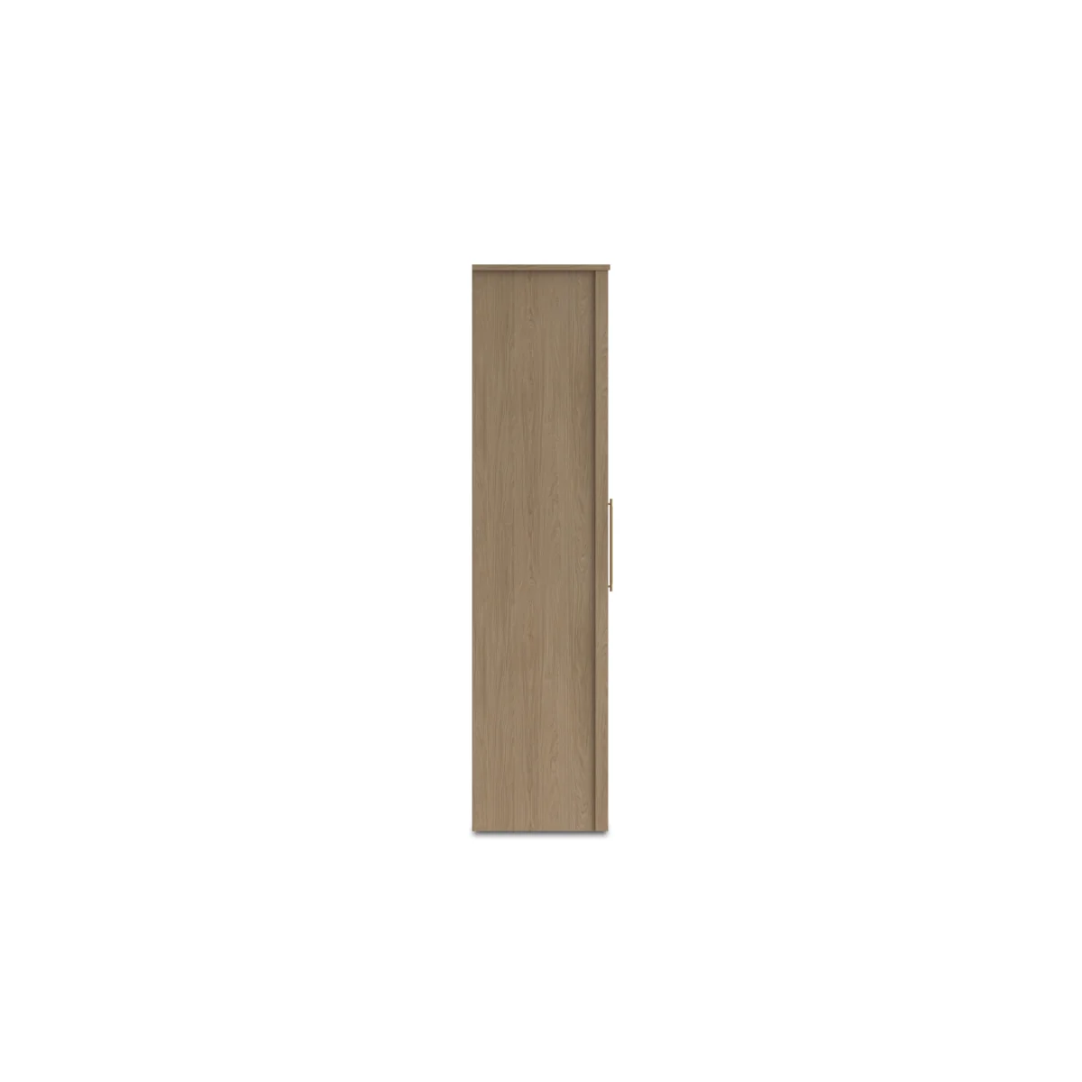 London Bedrooms - Chelsea 4 Door Tall Wardrobe with 2 Mirror Doors and Gold Handles – image 2