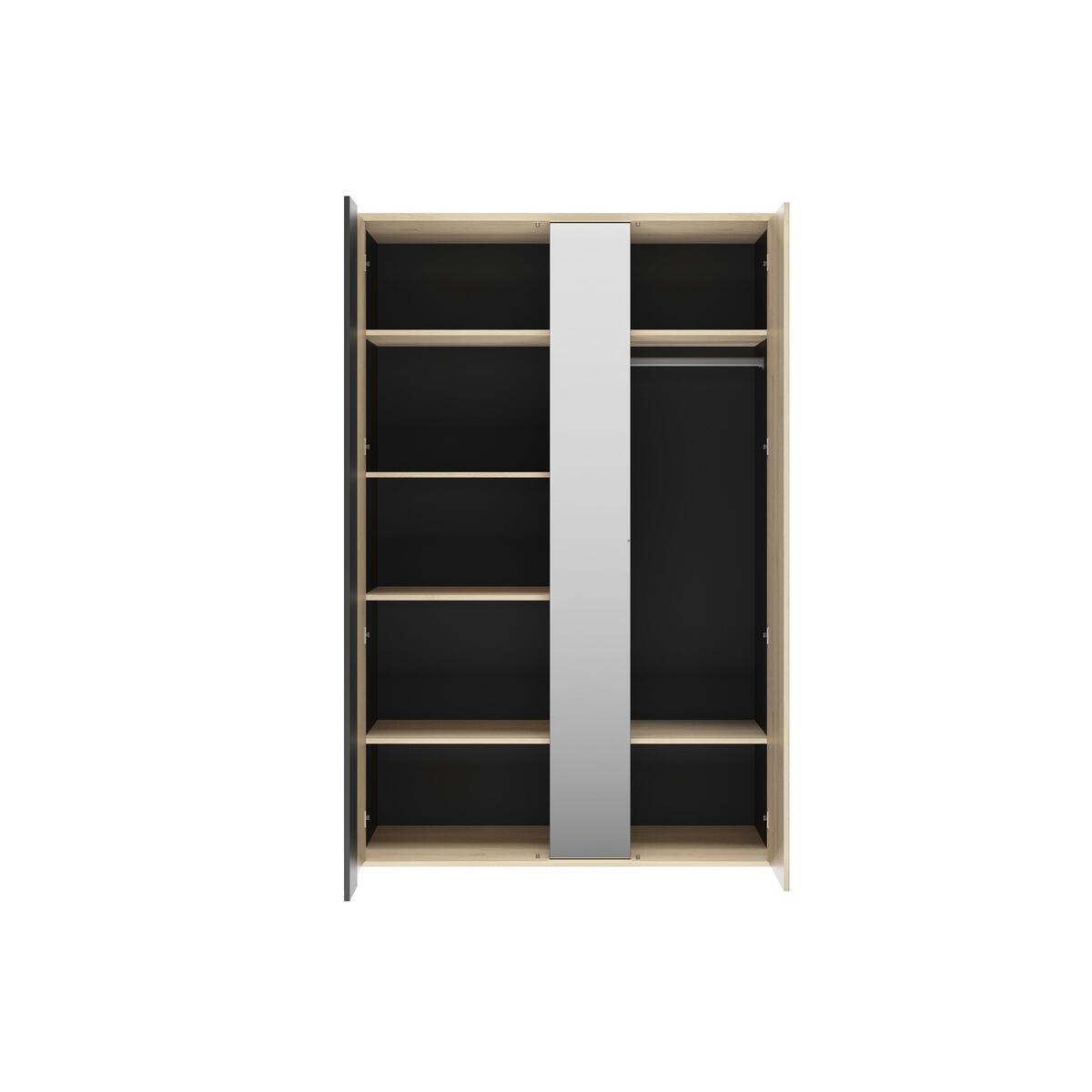 Carter Large 2 Door with Mirror Wardrobe – image 3