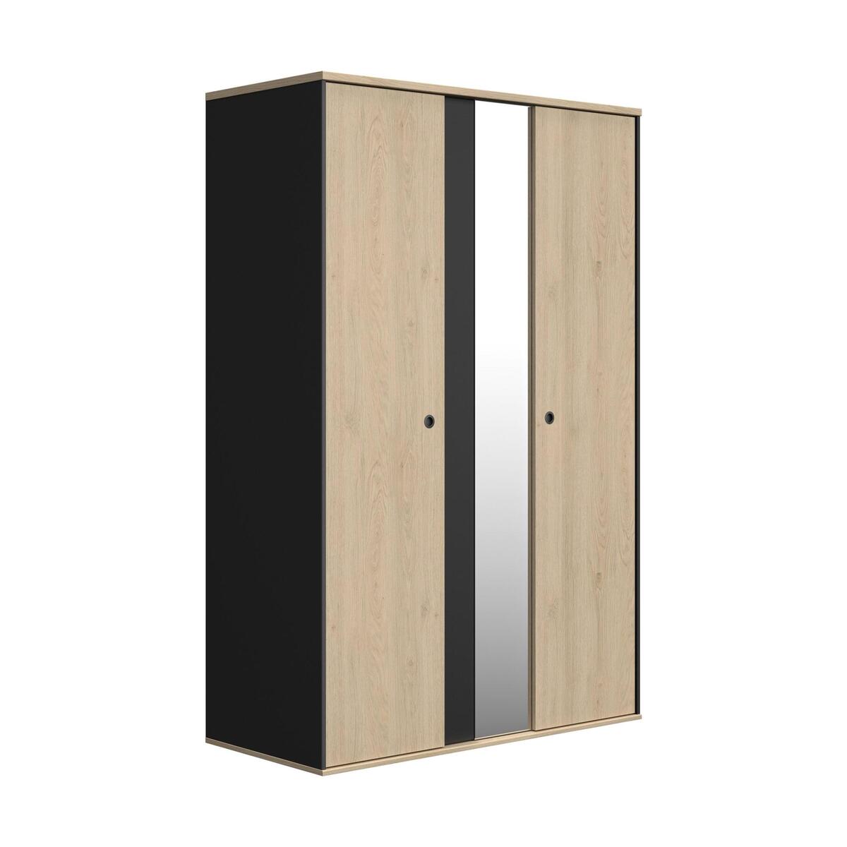 Carter Large 2 Door with Mirror Wardrobe – image 2