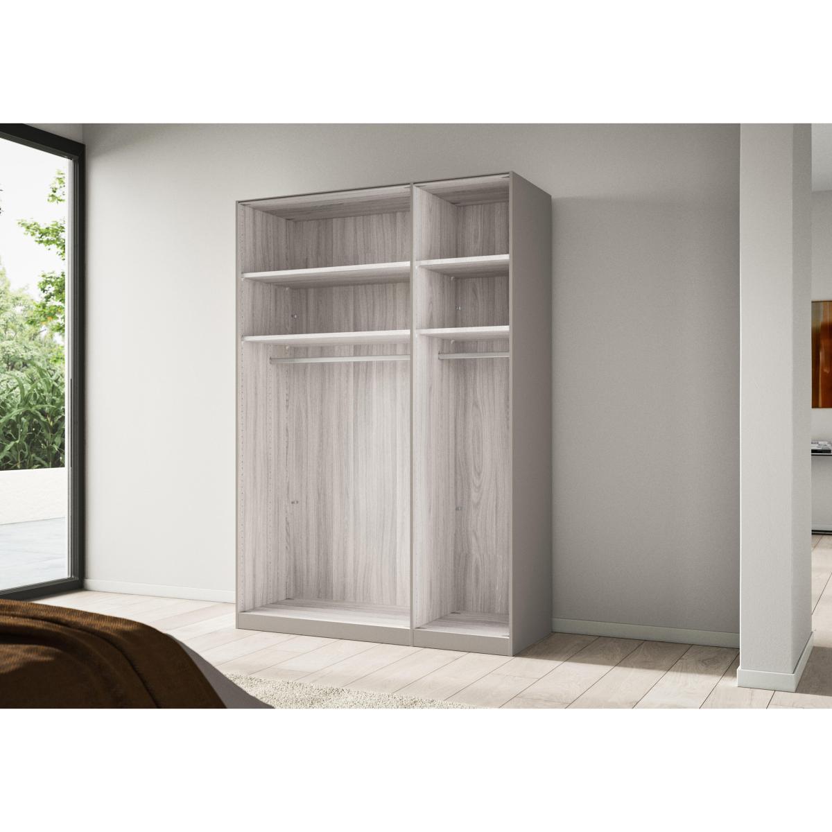 Wiemann - Tullio 150cm 3 Door Hinged Wardrobe with Mirror Door – image 3