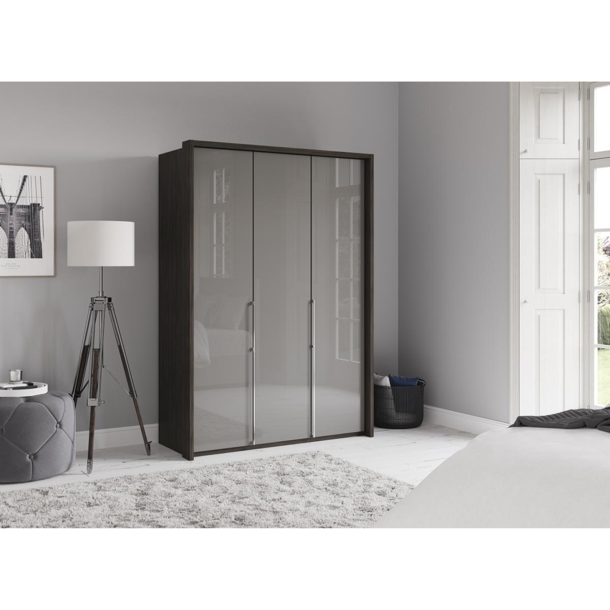 Wiemann - Pacifica 2 156cm 3 Door Bifold Wardrobe - Pebble Grey – image 2
