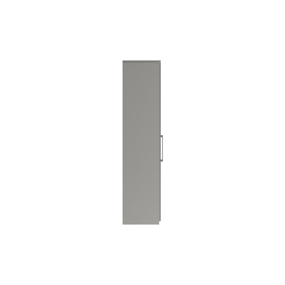 London Bedrooms - Fenchurch 4 Door Tall Wardrobe with Mirrors - Grey – image 3