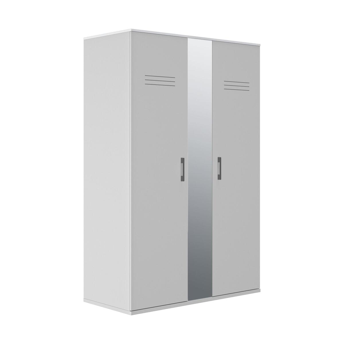 Eli 2 Door Wardrobe - Grey – image 2