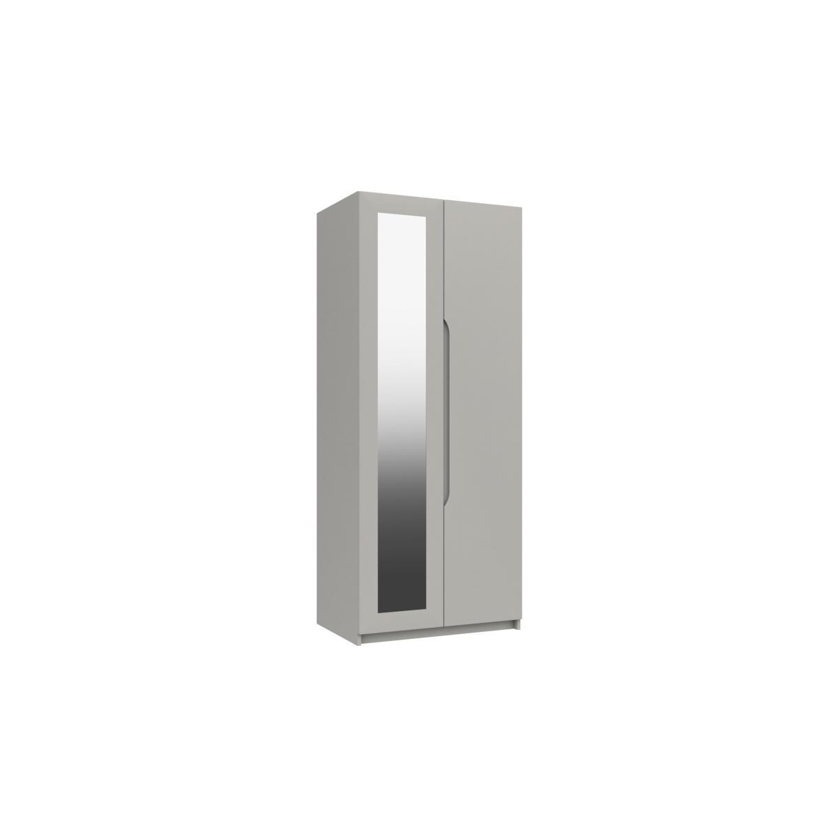 London Bedrooms - St Pancras 2 Door Wardrobe with Mirror – image 2
