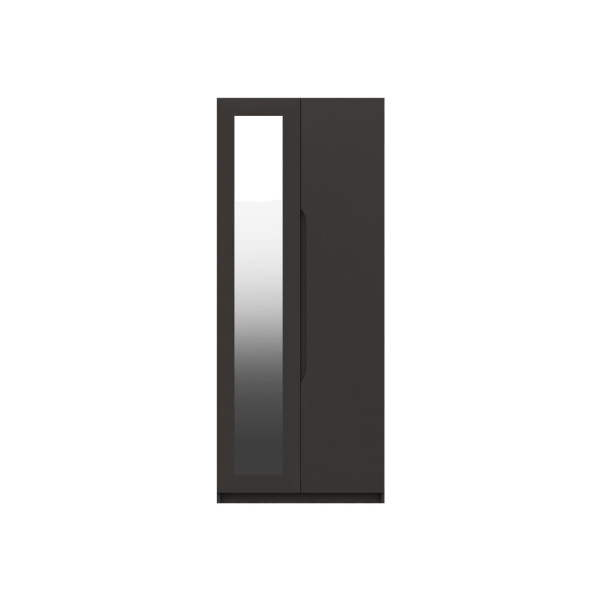 London Bedrooms - St Pancras 2 Door Wardrobe with Mirror – image 1
