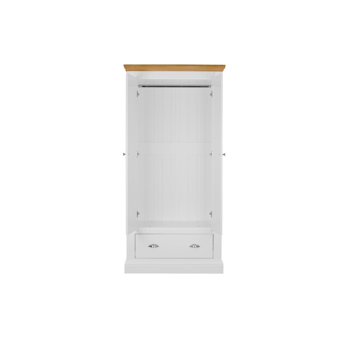 Ottaway 2 Door 1 Drawer Wardrobe – image 3