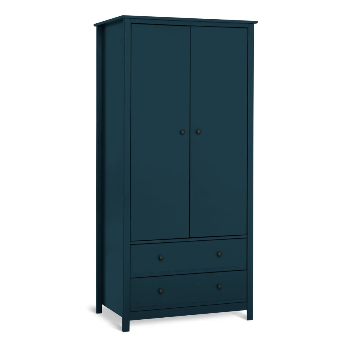Habitat Brooklyn 2 Door 2 Drawer Wardrobe - Ink Blue – image 2