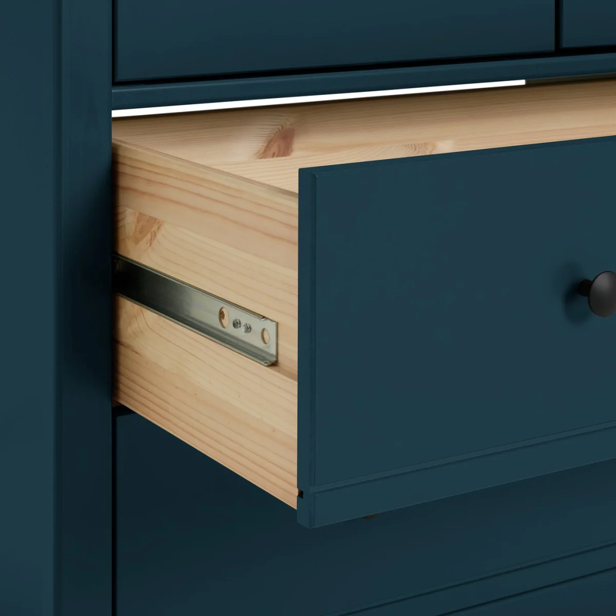 Habitat Brooklyn 2 Door 2 Drawer Wardrobe - Ink Blue – image 6