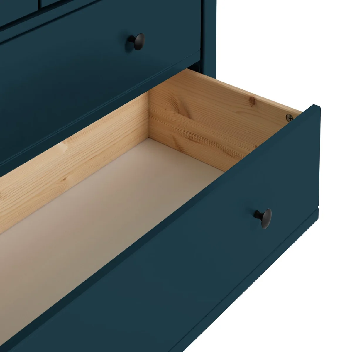 Habitat Brooklyn 2 Door 2 Drawer Wardrobe - Ink Blue – image 8