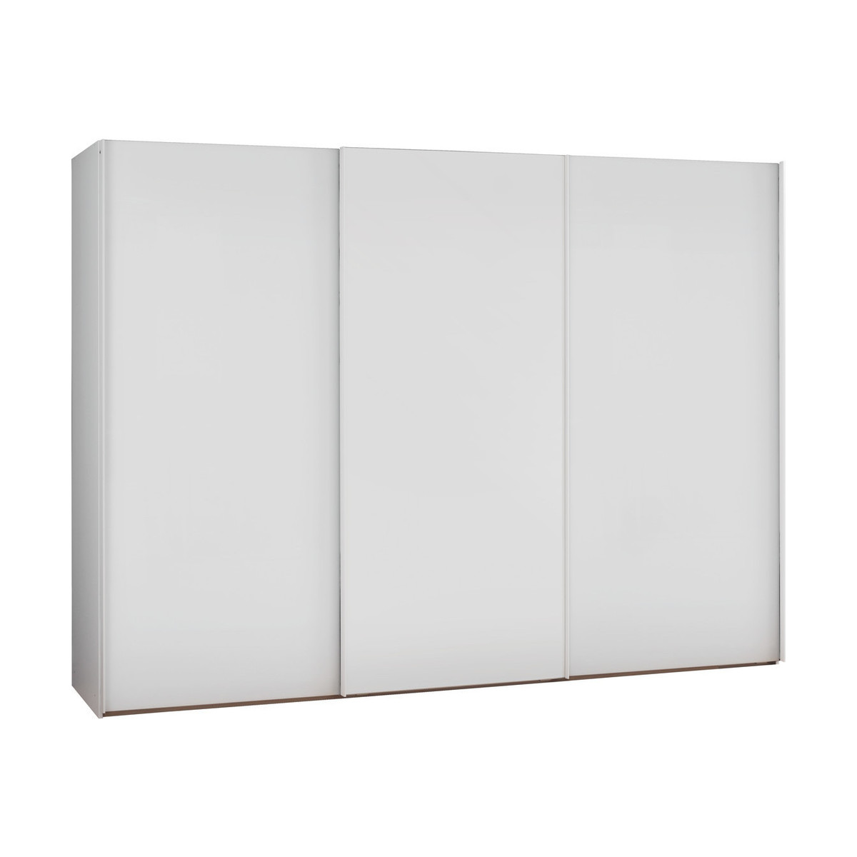 Kripton Matt White 3 Door Sliding Wardrobe W240 X H223Cm, White – image 2