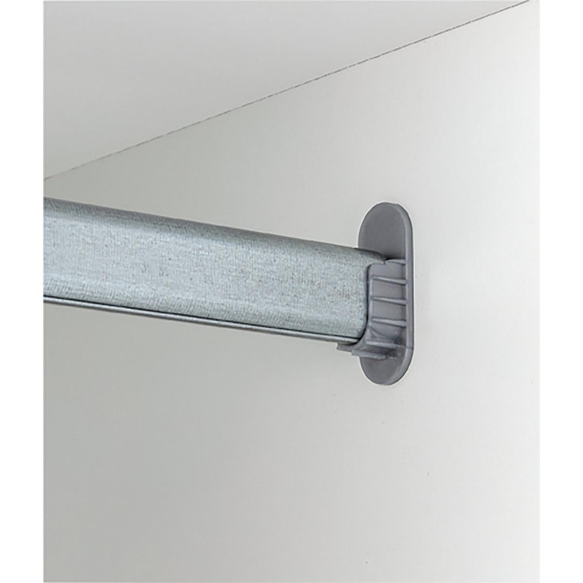 Habitat Heathland 3 Door 3 Drawer Mirror Wardrobe - White – image 7
