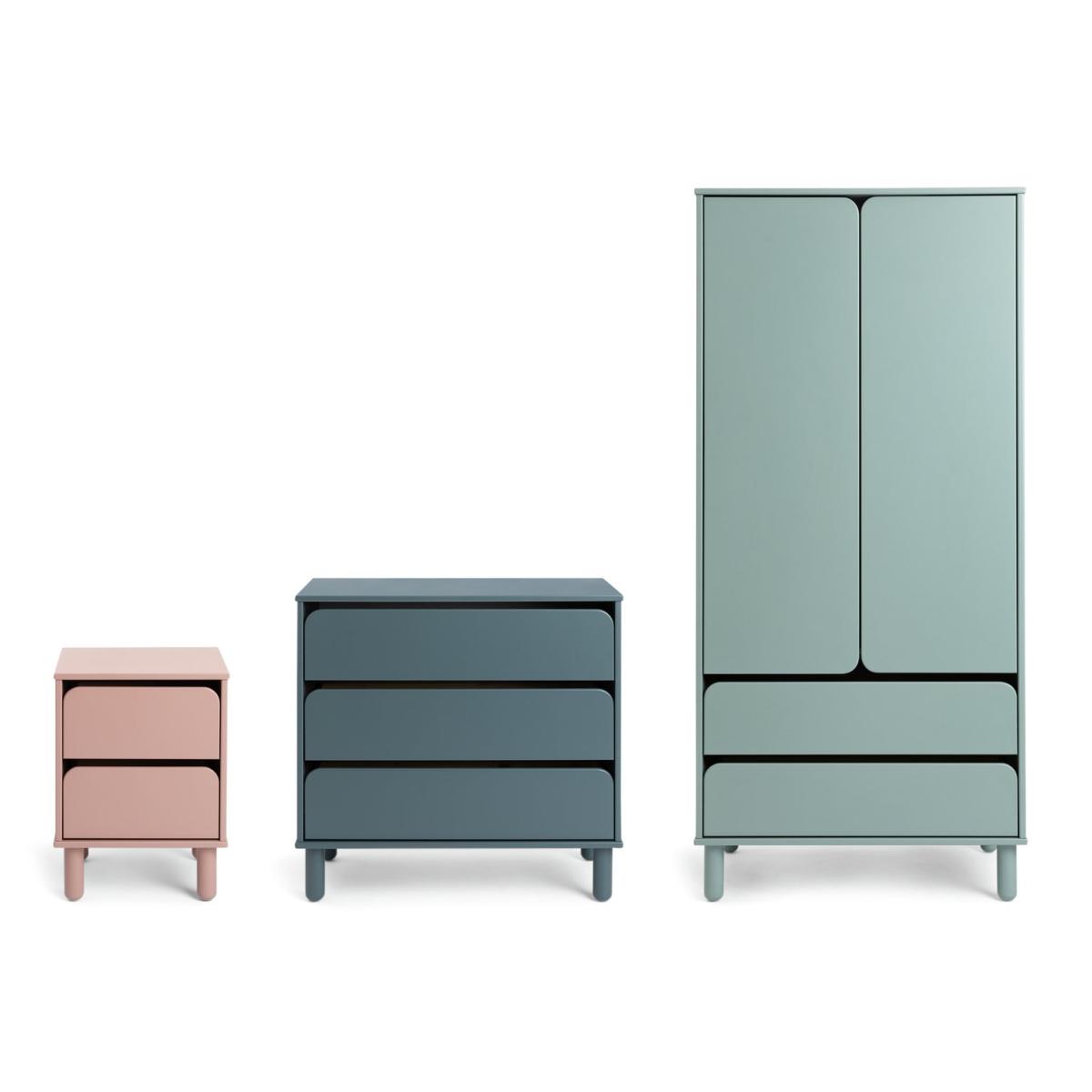 Habitat 60 Kids Alba 3 Piece 2 Door Wardrobe Set – image 2