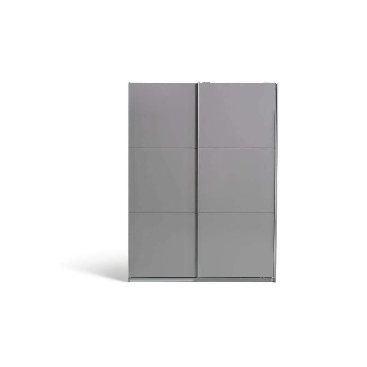 Habitat Holsted Gloss Medium Sliding Wardrobe - Grey – image 4
