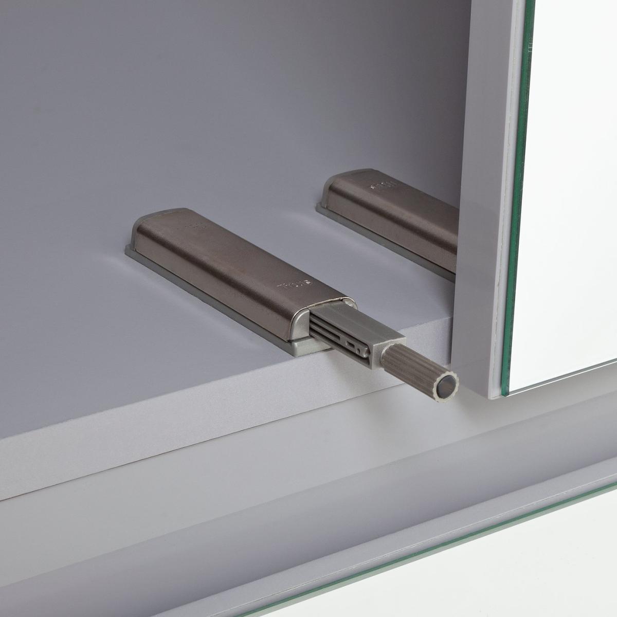 Habitat Jenson Gloss 2 Dr 2 Drw Mirrored Wardrobe - Grey – image 9