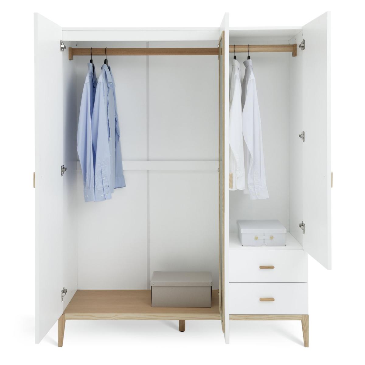 Habitat Tatsuma 3 Door 2 Drawer Wardrobe – image 4