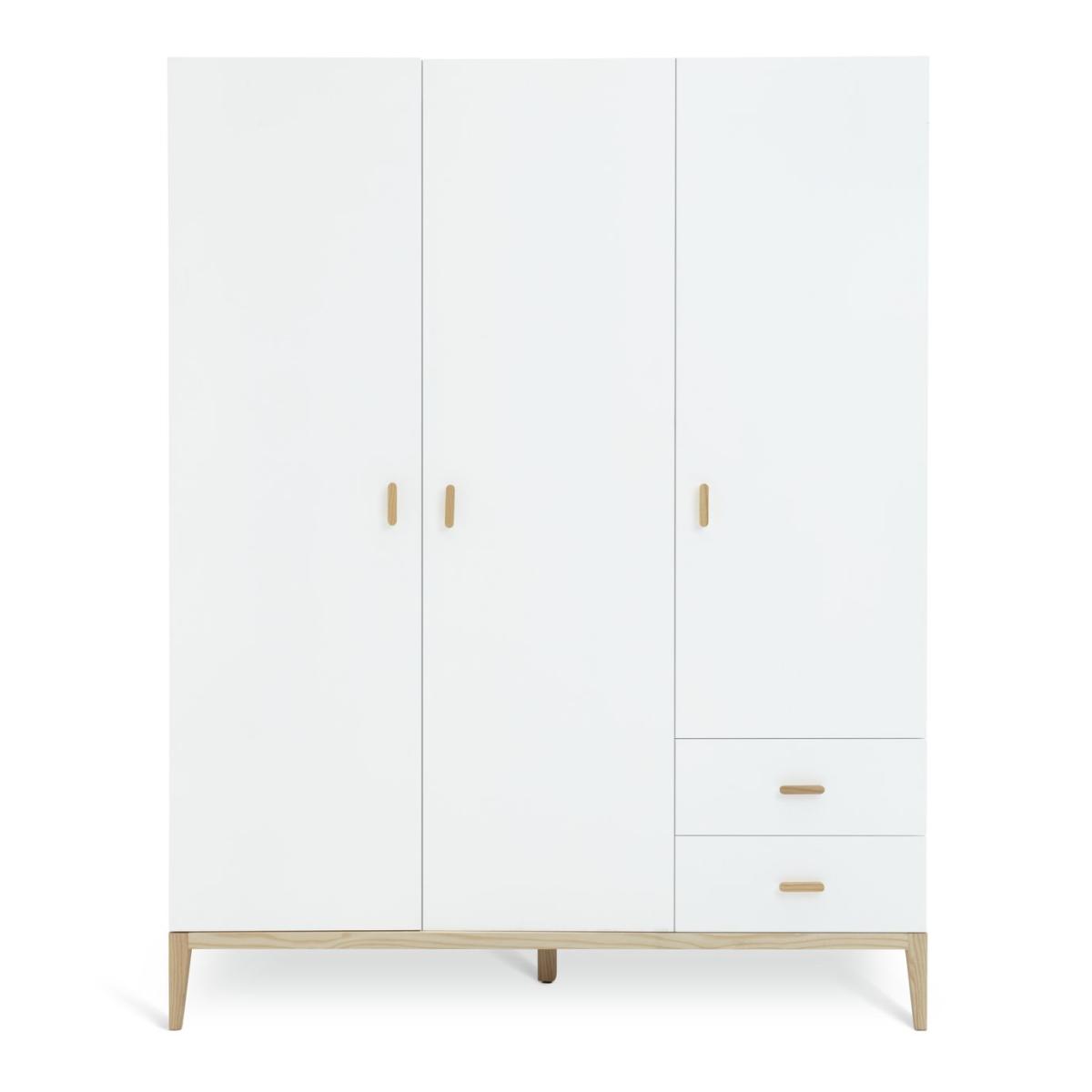 Habitat Tatsuma 3 Door 2 Drawer Wardrobe – image 5