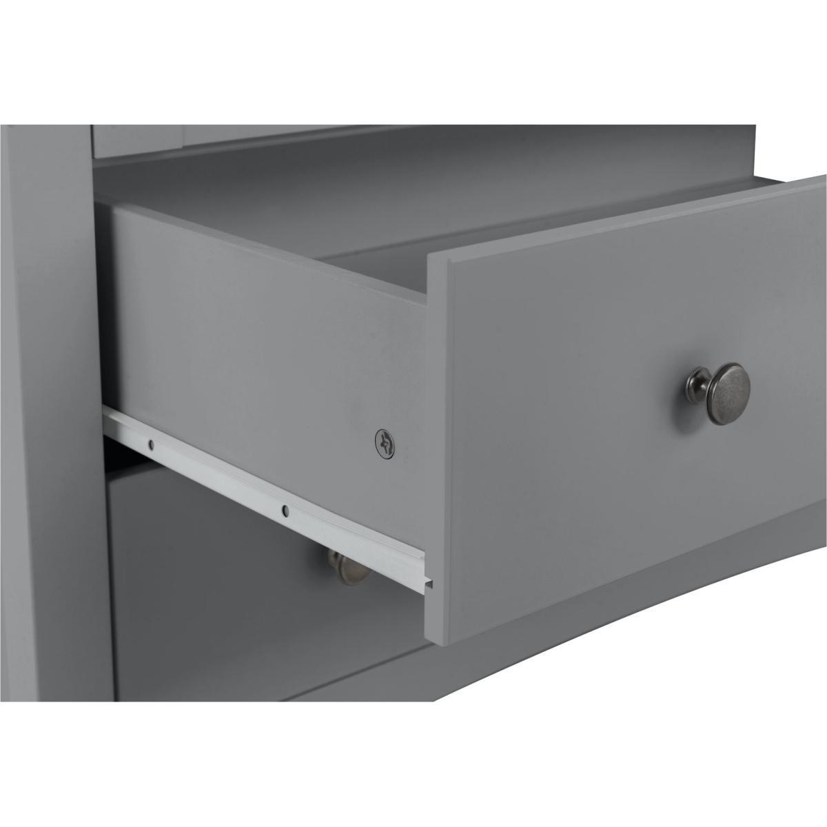 Habitat Minato 2 Door 2 Drawer Wardrobe - Grey – image 7