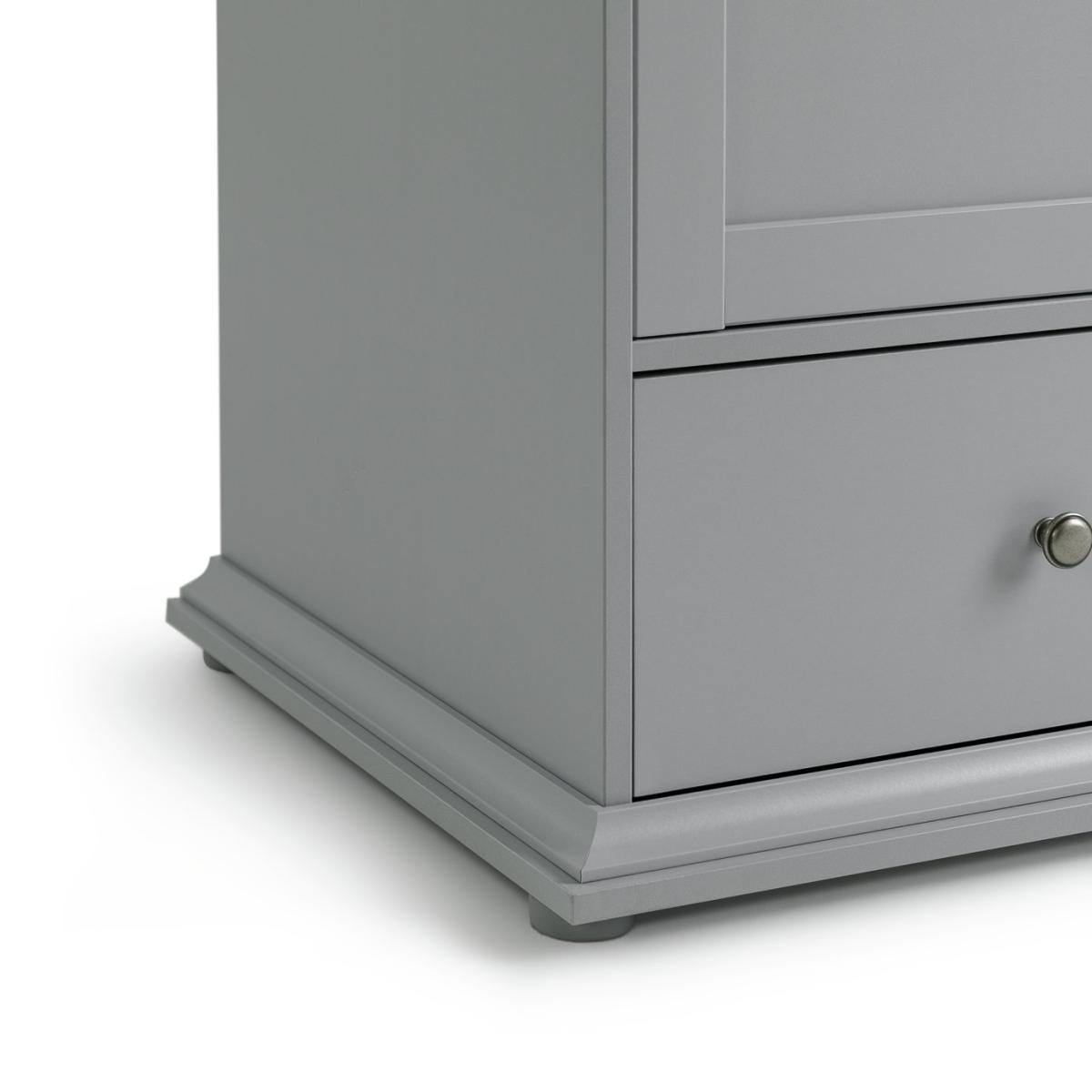 Habitat Heathland 2 Door 2 Drawer Wardrobe - Grey – image 9