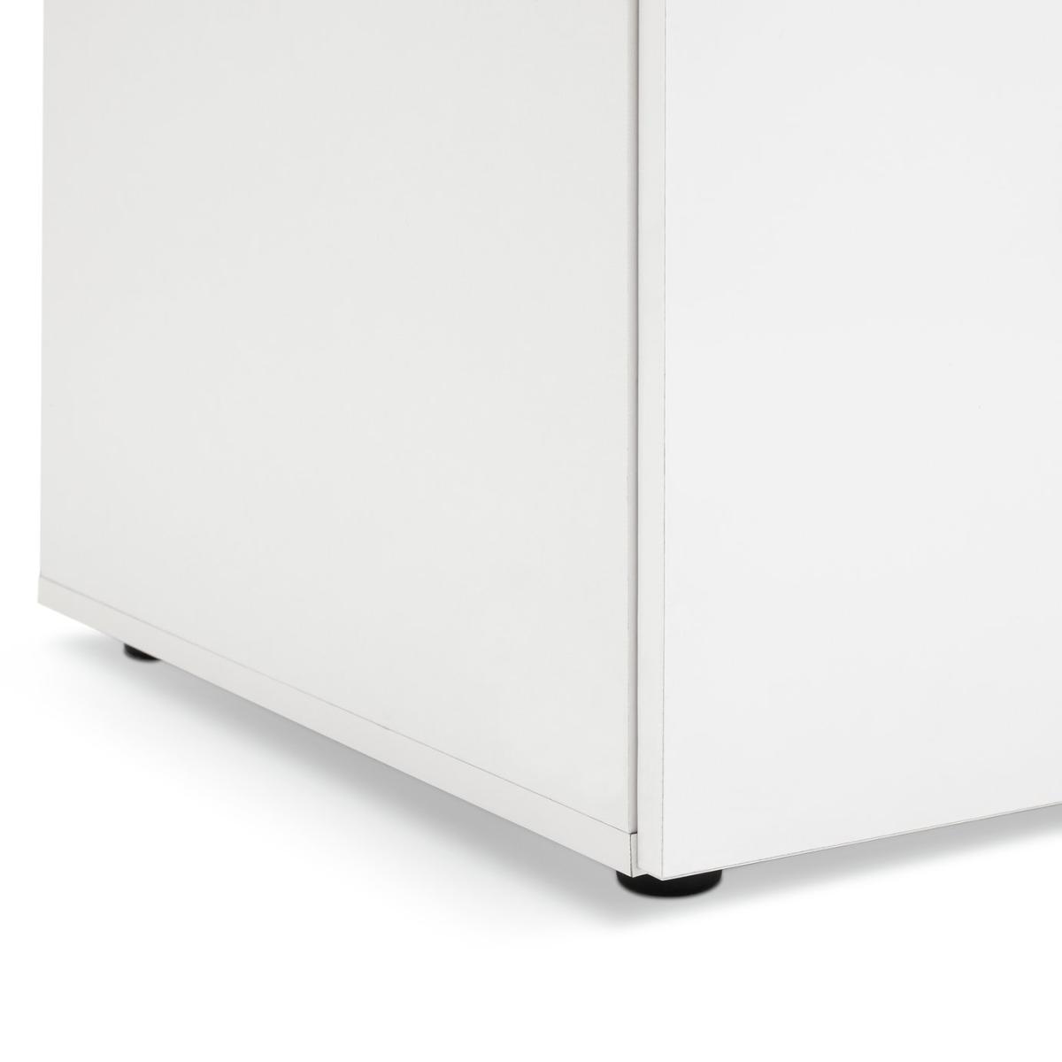 Habitat Atlas 4 Door Wardrobe - White Gloss – image 7