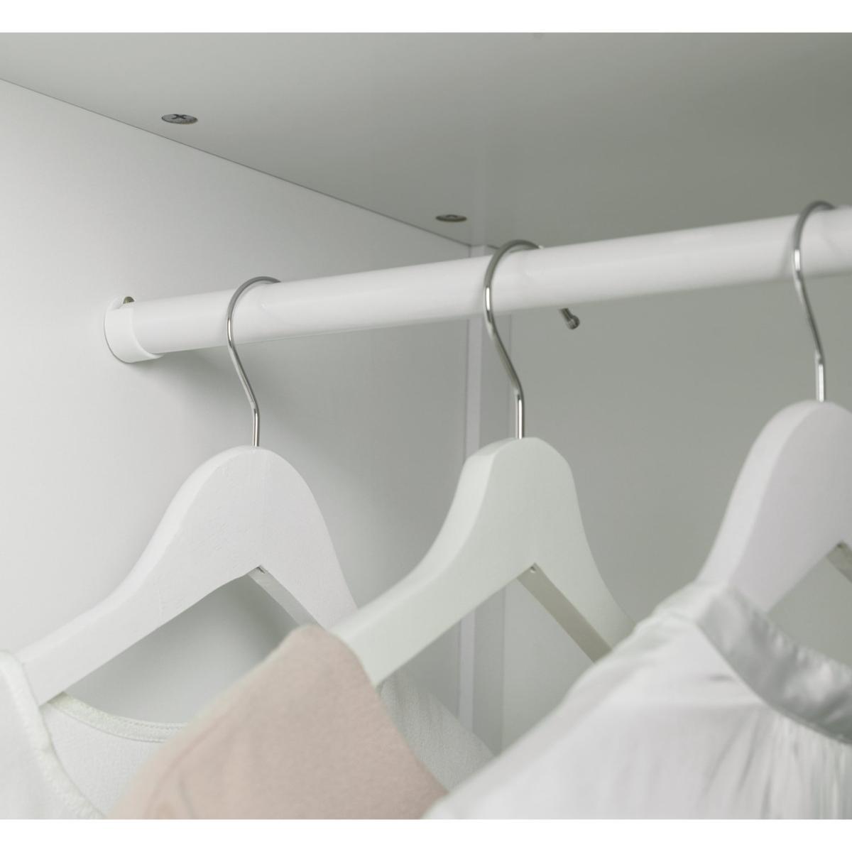 Habitat Bardot 2 Door 1 Drawer Wardrobe - White – image 7