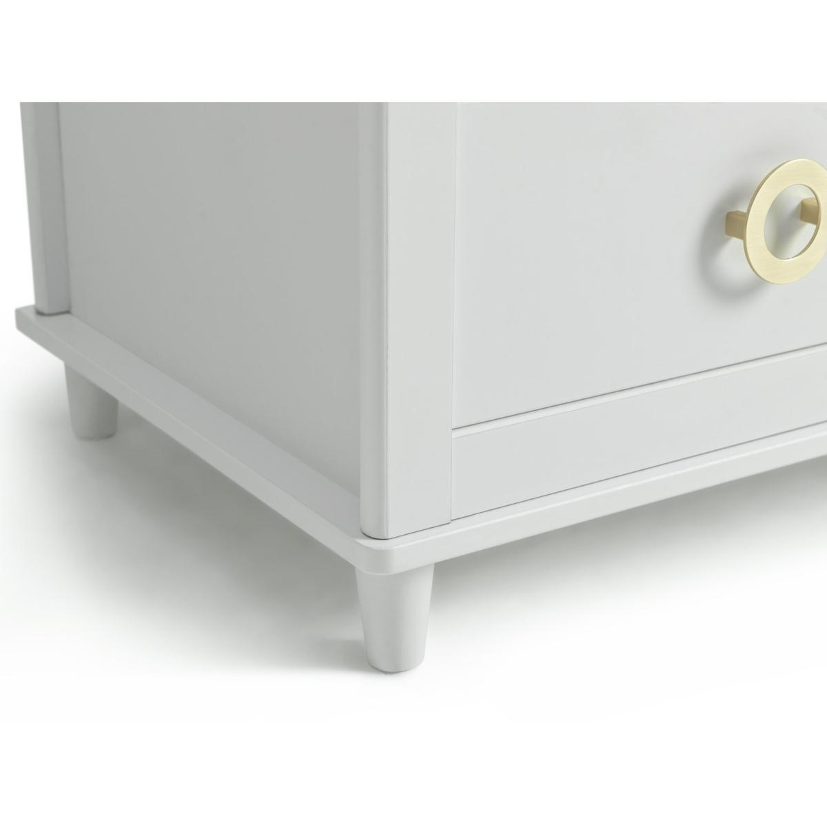 Habitat Bardot 2 Door 1 Drawer Wardrobe - White – image 8