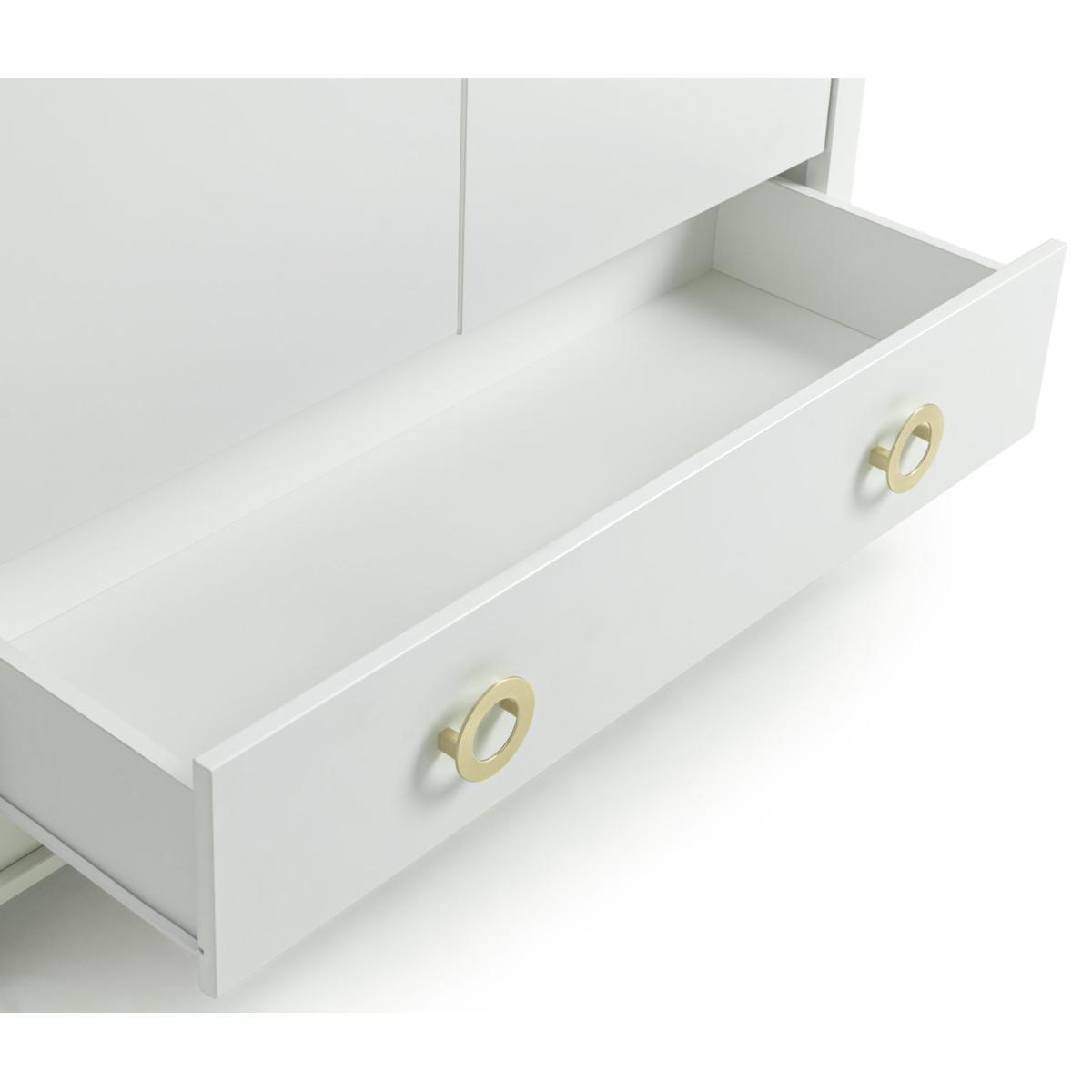 Habitat Bardot 2 Door 1 Drawer Wardrobe - White – image 10