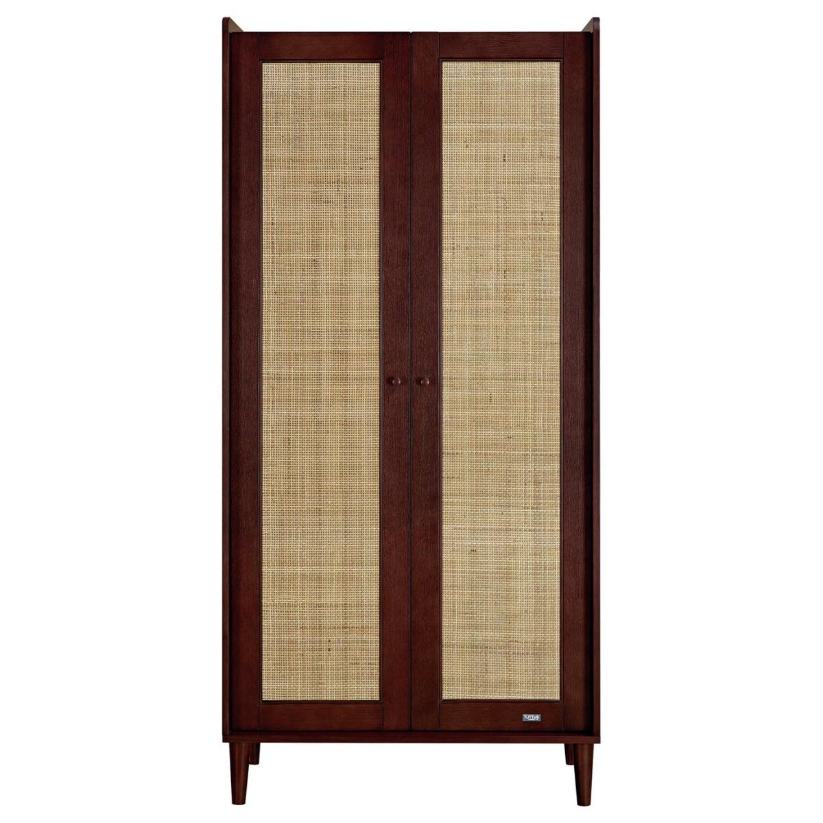 Tutti Bambini Japandi 2 door Wardrobe - Walnut – image 3