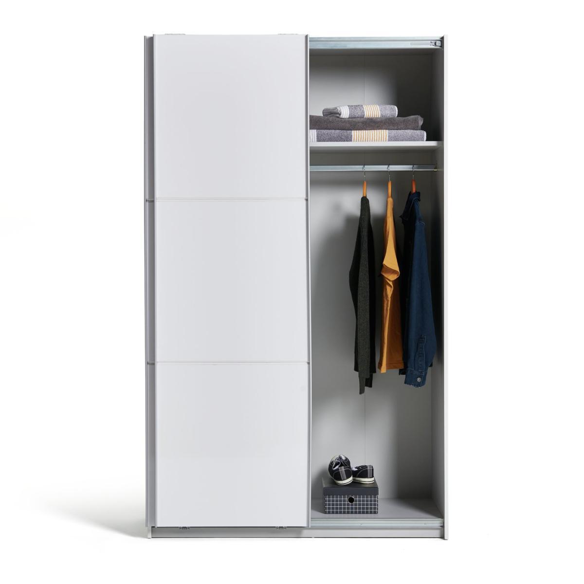 Habitat Holsted White Gloss Small Wardrobe – image 4