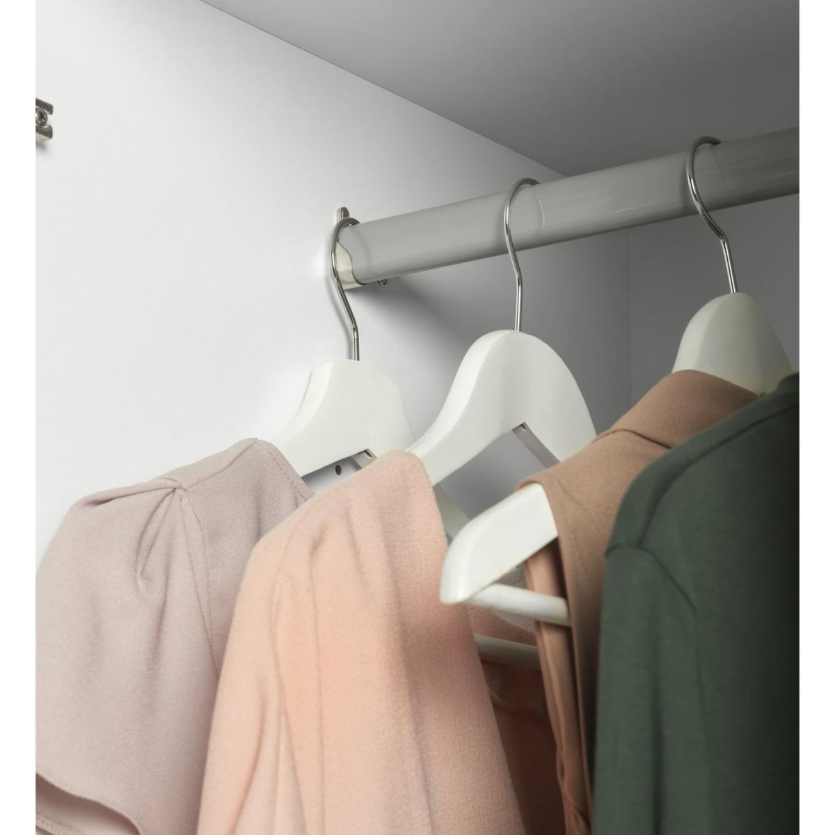 Habitat Munich 1 Door Wardrobe - White – image 7