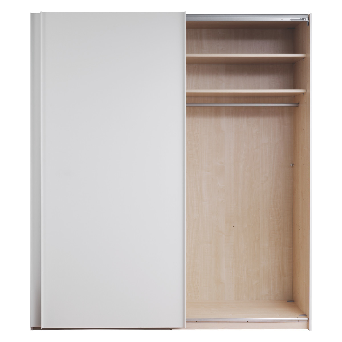 Kripton Matt White 2 Door Sliding Wardrobe W160 X H223Cm, White – image 6