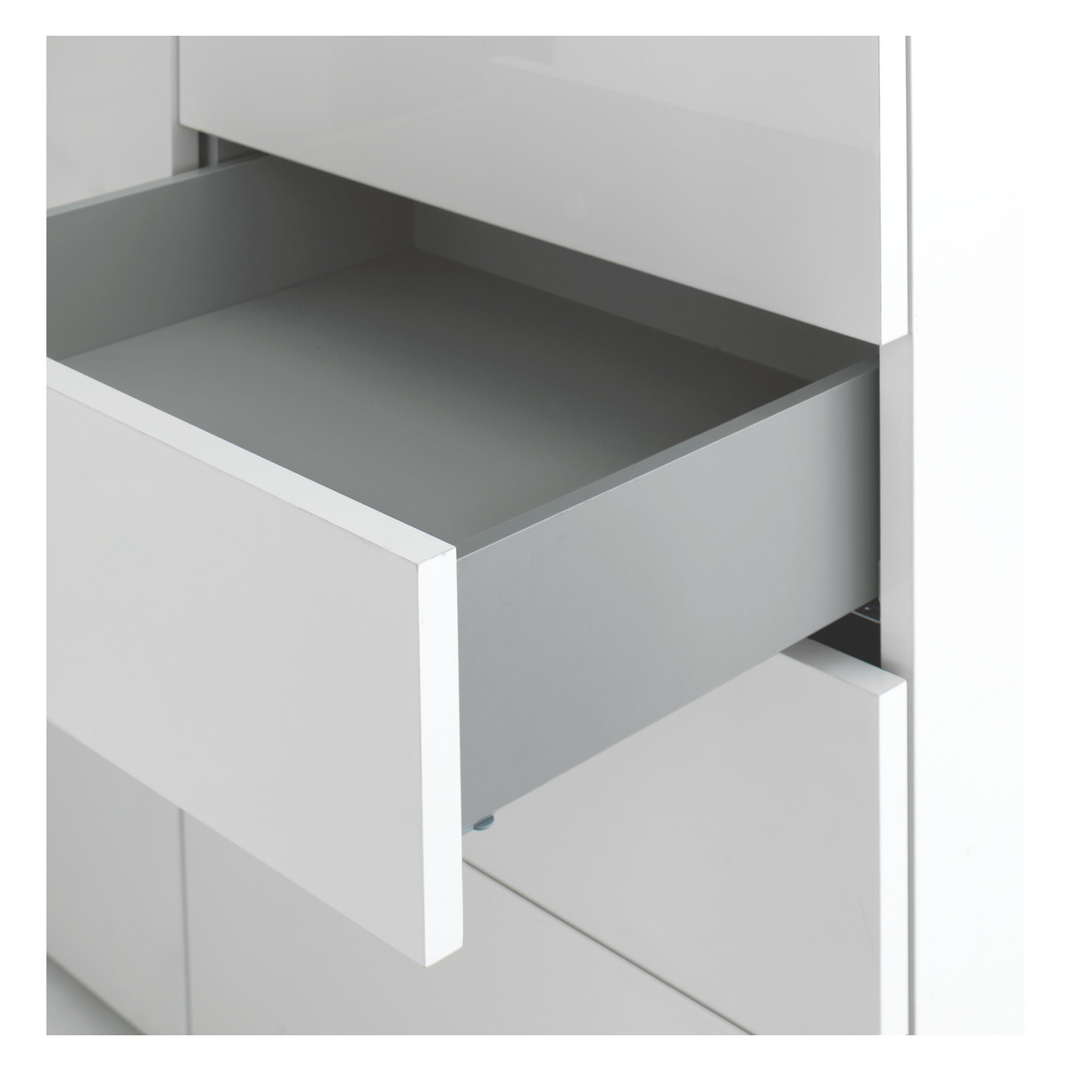 Perouse White 2 Door Wardrobe 120Cm Width, White – image 7