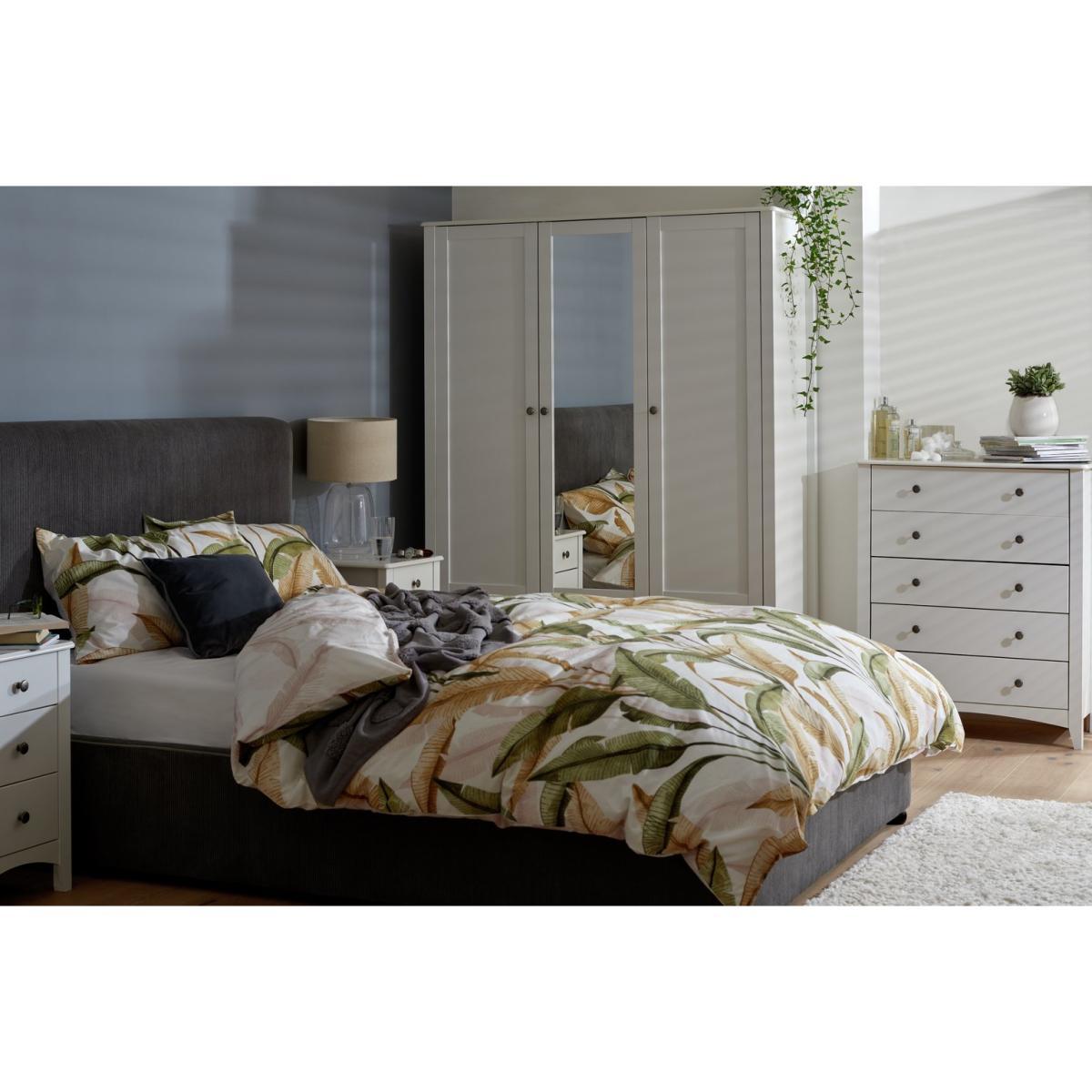 Habitat Minato 4 Piece 3 Door Wardrobe Set - White – image 2
